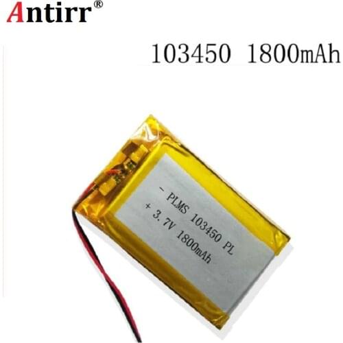 Small pudding kid-learning story machine 103450 general charging 3.7 v lithium polymer battery 1800 mah batteries