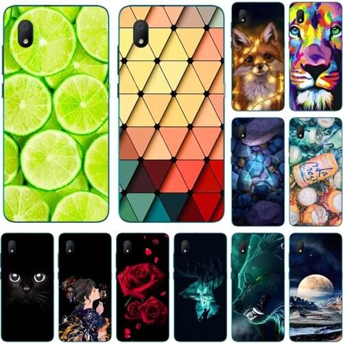 Cartoon Flower Animal Fruit Painting Soft TPU Phone Case Cover For Alcatel 1A 2020 Alcatel1A 2020 Fundas Phone Case Cover