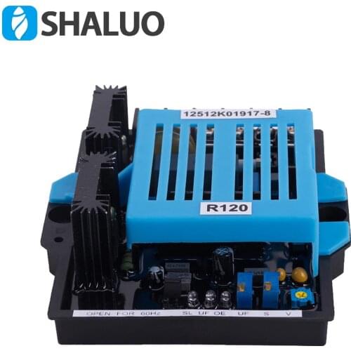NEW R120 AVR Brushless Diesel Generator Automatic Voltage Regulator Leroy Somer Power Generator stabilizer board spare parts