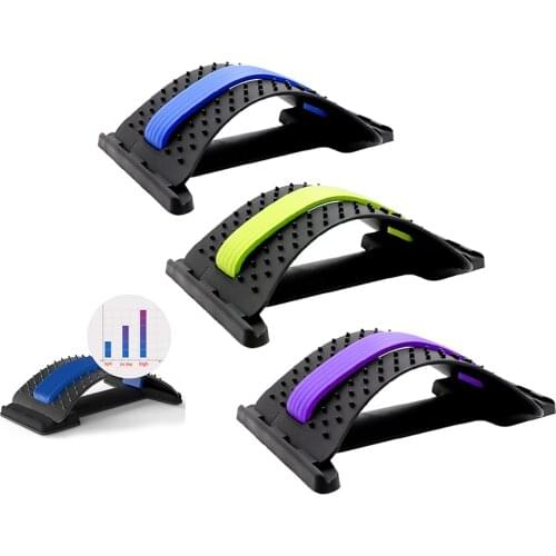 Stretch Equipment Back Massager Stretcher Fitness Equipment Massage Tools Magic Fitness Support Relaxation Relieve Pain Relief