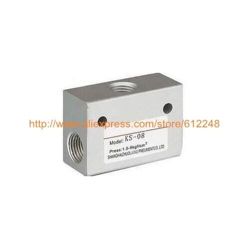 ST Same Type) 1/8" KS-06 Flow Control Valve,Pneumatic Shuttle Valve,Flow Rate Control Valve