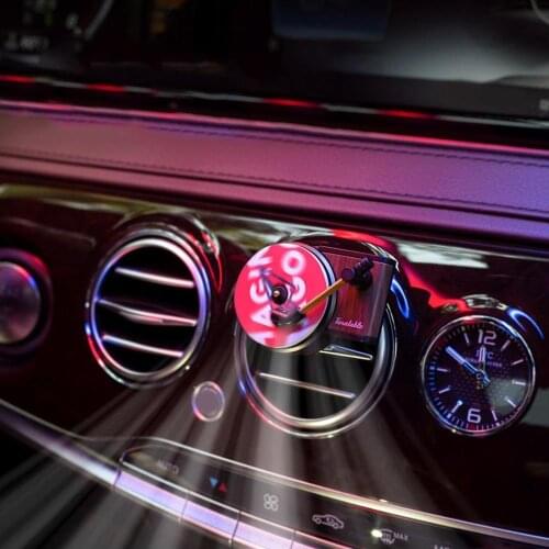 Perfume Record Player Model Car Air Freshener Perfume Clip Vinyl Spin Phonograph Vent Outlet Aromatherapy Clip Smell Diffuser