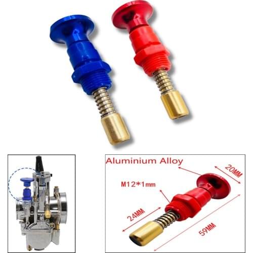 KH018500 Motorcycle Pull Choke Lever Plunger Carburetor Valve Assembly Switch For Yamaha Banshee 350 Blaster 200 ATVs PWK