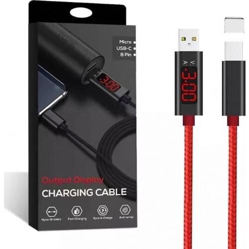 Flow LED Data Cable Luminous Light Visible Flow Sync Light Led Usb Charging Cable Line for tyce-c Android Micro iOS