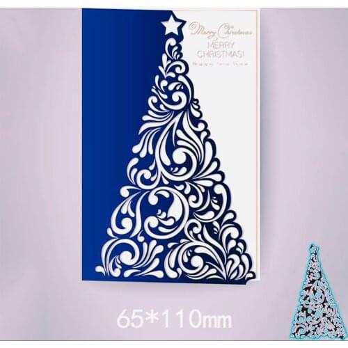 Christmas tree Cutting Dies for DIY Scrapbooking Album Paper Cards Decorative Crafts Embossing Die Cuts
