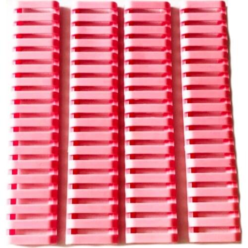 Tactical Low Profile 18 Slots Ladder Rail Covers 4pcs/pack Pink For Handguard AR15 M4 For Hunting