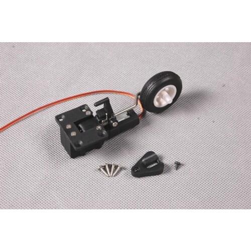 FMS 1400mm 1.4m P-51D P-51B P51 Mustang Rear Landing Gear System with Retract Installed FMSRE022 RC Airplane Model Plane Parts