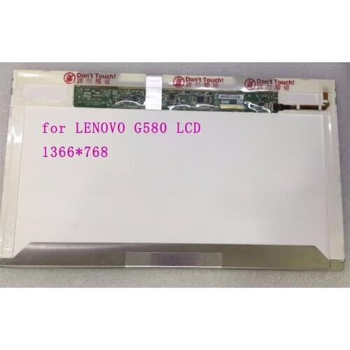 15.6" Laptop LCD Screen for LENOVO G580 L51K T510I G550 G560 G565 LED LVDS 1366x768