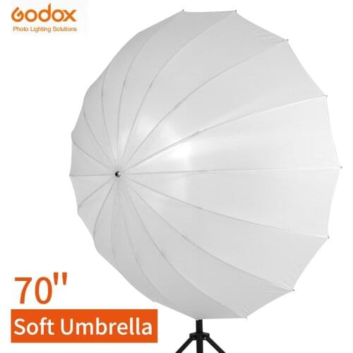 Godox Studio Photogrphy Umbrella 70" 178cm Soft Light White Soft Umbrella + Large Diffuser Cover For Studio Shooting