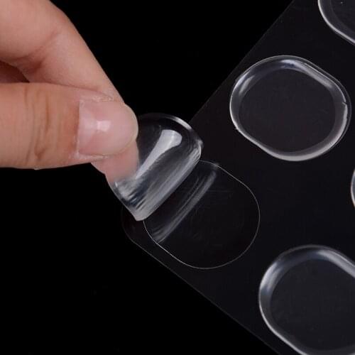 IRIN 12Pcs/set Drum Damper Gel Pads Snare Drum Mute Pad Snare Drum Muffler Mute Transparent Percussion Instrument Accessories