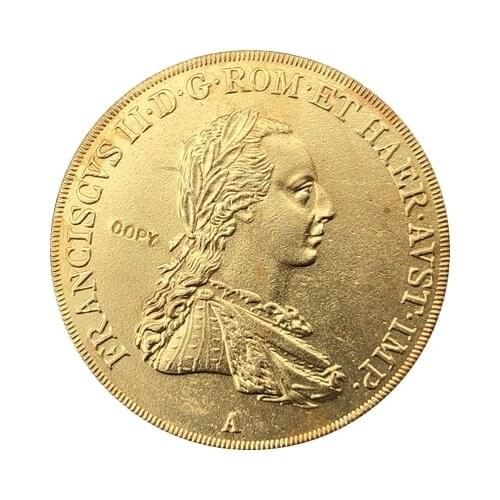 1806 Austria 4 Ducat coins copy 39MM