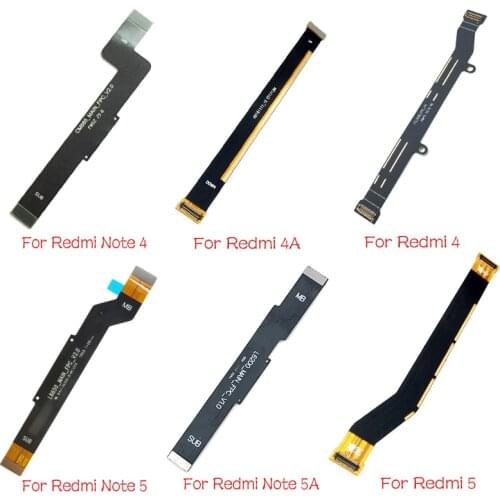 2Pcs/Lot, Motherboard For Xiaomi Mi 9T Redmi 3 3S 4 4A 5 Plus Note 4X 8T K20 Pro Main Board Connector Board Flex Cable