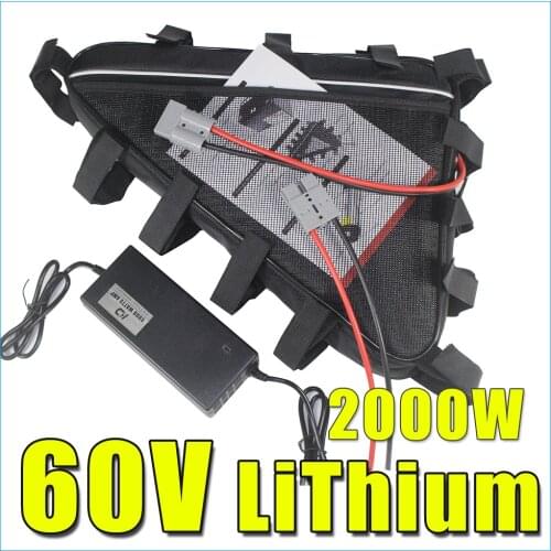 60V Triangle Bag Electric bicycle Lithium Battery Pack 60V Ebike Battery