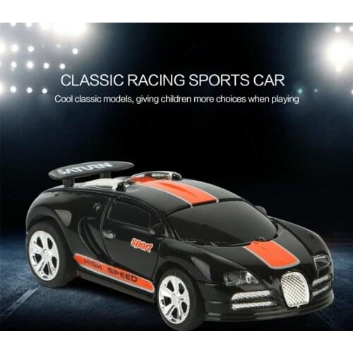 8 Colors 20KM/H Coke Can Mini RC Car Radio Remote Control Micro Racing Car 4 Frequencies Toy For Children Remote Control TSLM1