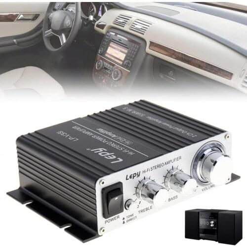 Car Amplifiers Mini 700W Hi-Fi 12V Stereo Amplifier MP3 Motorcycle Car Amp Stereo Amplifier