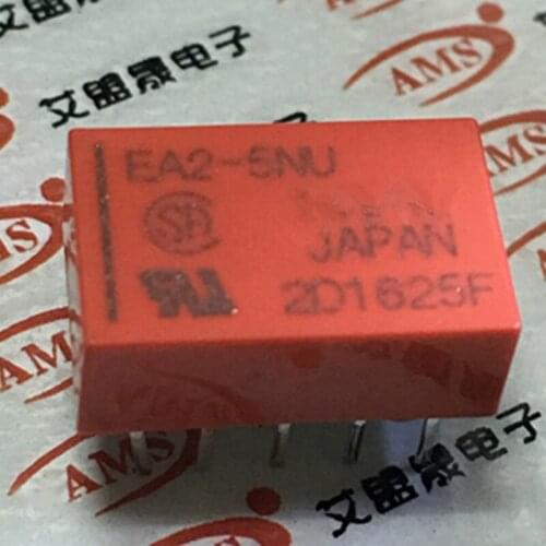 EA2-5NU original relay EA2-5 5VDC 10PIN 10PCS