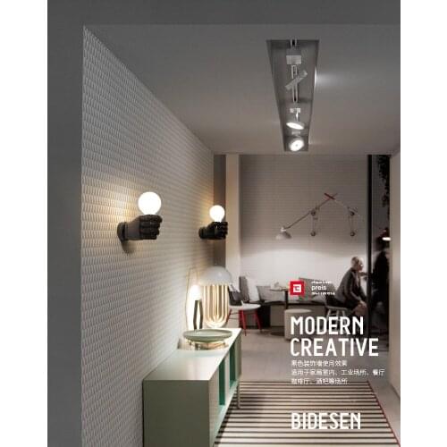 Fists wall lamp after the modern simple Corridor Bedroom head of a bed Living room floor light