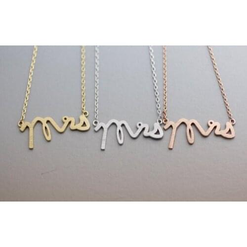 Fashion model "I miss you" necklace with -color necklace design collarbone chain for women
