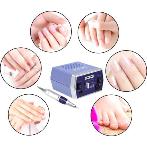 8 Types Profession Electric Nail Art Drilling Pen Suit Manicure Pedicure Tools Machine Accessories Set Kit Nail Salon Home Tools