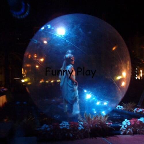 Inflatable Snow Globe for event advertising show,Inflatable Advertise dacing Show Ball Dance Balloon for T-show