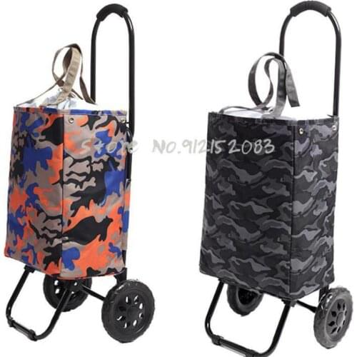 New Small Arc Shopping Carts For The Elderly With Heat Preservation, Shopping Household Trailers, Folding Trolleys, Trolleys