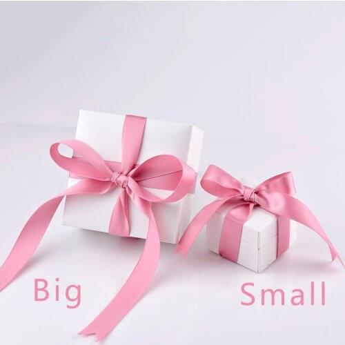 NEW Original Jewelry Packaging Gifts Boxes Fit Charms Bracelets Packaging Boxes For Beads DIY Fine Gift Display Cases Boxes