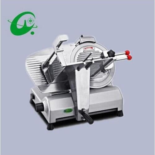 12 inch Semi Automatic Commercial electric slicing machine stainless steel casting meat mincer for beef button