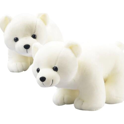 Polar Bear Plush Toys Small Size Cute Animals Doll Soft Cotton Plush Toys Kids