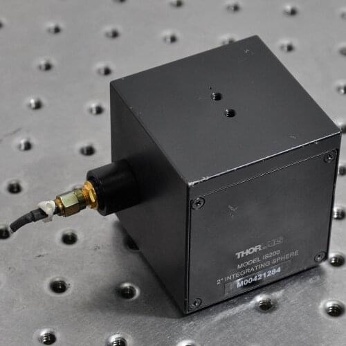 THORLABS IS200 2 inch integrating sphere sensorless 3 ports SM05PD4B detector