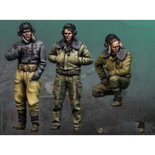 1/35 Resin Figure Model Kit Unassambled Unpainted//E59+E65