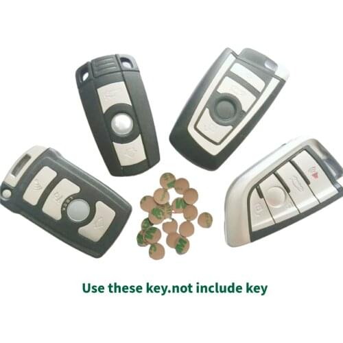 30PCS Replacement For BMW Car emblem insignia 11 mm Aluminum DIY metal sticker car accessories For BMW key