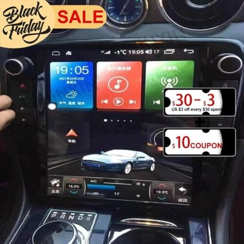 Android 10.0 6G+128GB For Jaguar XJ XJL 2010-2018 Carplay Radio GPS Navigation Auto Audio Stereo Head Unit Multimedia Player DSP