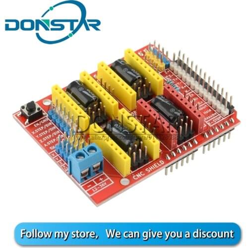 CNC Shield V3 Engraving Machine / 3D Printer / A4988 Driver Expansion Board for arduino Diy Kit