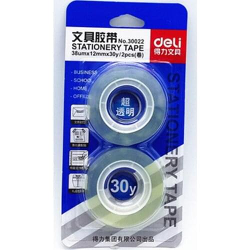 DL Right 30022 students tape transparent tape stationery glue office supplies wholesale Stationery office supplies for students