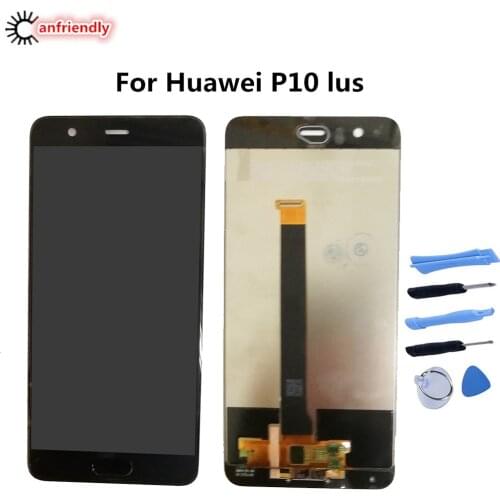 For Huawei P10 Plus 5.5" LCD Display+Touch Screen Digitizer with frame Assembly Replacement Panel For Huawei Ascend P10Plus