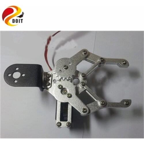 DOIT 1DOF Degree of Freedom Mechanical Arm Robotic Blade Metal Claws Smart Robot Gripper DIY RC Electronic Toys