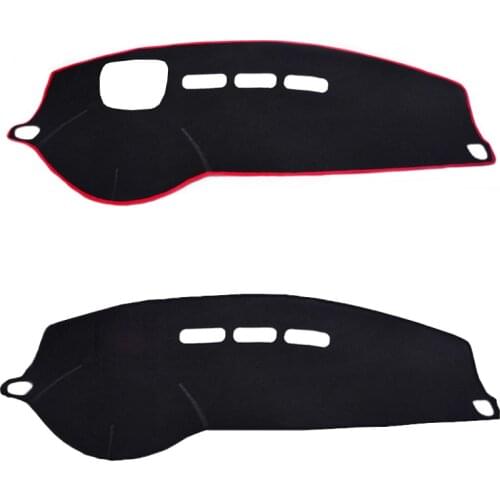 2 Layer Car Dashboard Cover Carpet for Peugeot 508 508sw 508RXH 2010 - 2018 LHD RHD Rug Pad Dashmat Sun Shade Car decoration