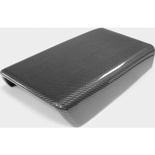 Armrest Cover Pad for Model 3 2017-2020, Carbon Fiber Center Console Cover for Tesla Model 3