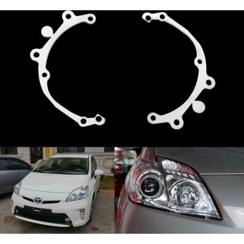 TAOCHIS Car Styling frame adapter Hella 3r G5 Projector lens retrofit for Toyota Prius Alpha 2012-2014