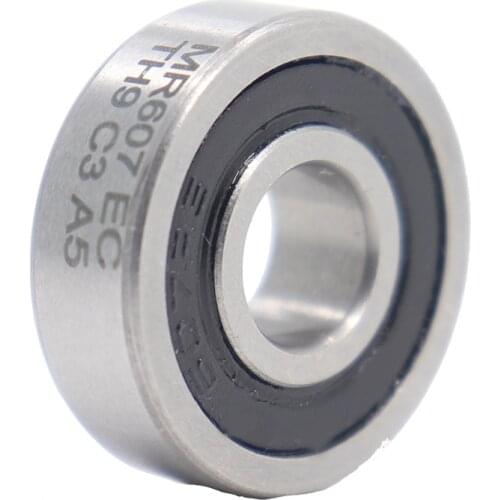 MR607EC 2RS 7*19*6mm Front Engine Ceramic Ball Bearing 1PC TH9 Double Sealed ABEC-5 Bearings For NOVAROSSI .21 OFF-ROAD 607RS RC