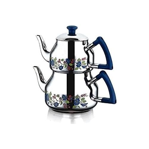 Özkent Marmaris Patterned Teapot Set Medium