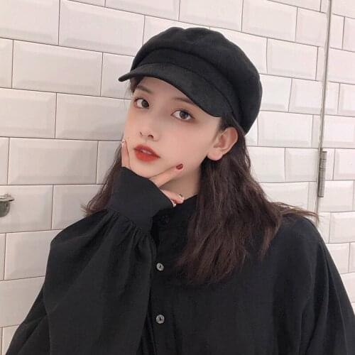 Fashion New Women Beret Autumn Winter Octagonal Cap Hats Stylish Artist Painter Newsboy Caps Beret Hats newsboy cap