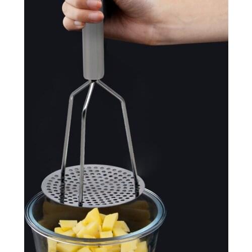 Pressed Potato Masher Ricer Puree Juice Maker Potato Pusher Smooth Mashed Potatoes Crusher Fruit Tools