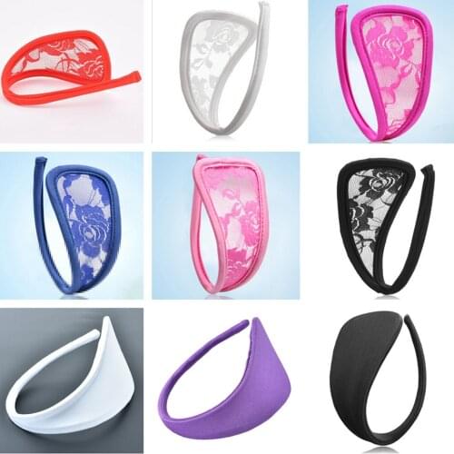 Women Sexy Lady Girl Women C-string Spandex C-Shaped Seamless Thong Invisible Knickers Underwear Strapless Lingerie Panties