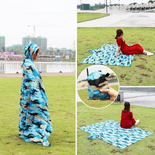 Moisture-proof Anti-tear Camping Picnic Raincoat Ground Mattress for Hiking