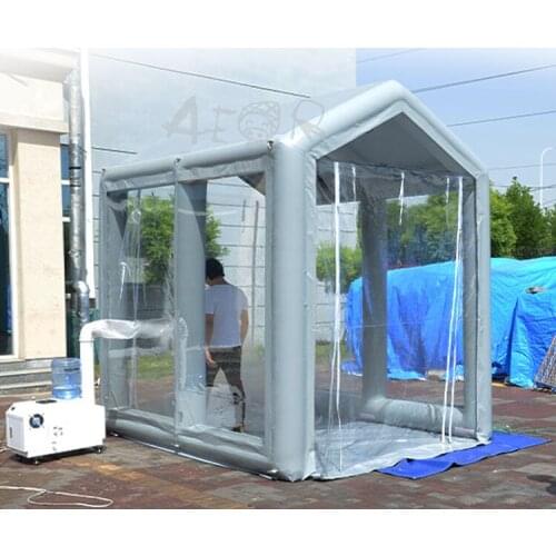 High Quality Public Inflatable Disinfection Channel Tent with Spray Machine portable sanitary channel for Sale