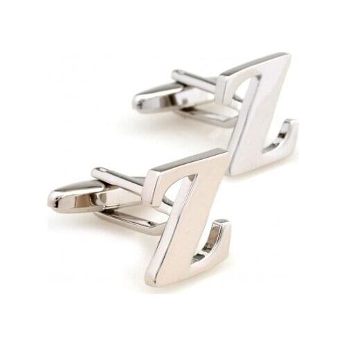 Letter Z Cufflink 1 Pair Retail Free Shipping Promotion