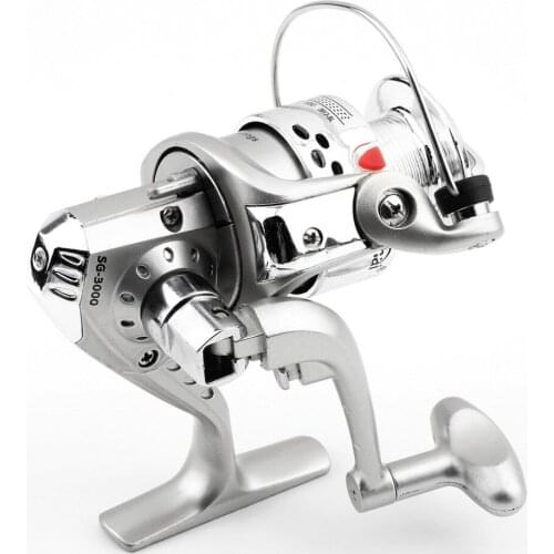 2017 Hot 5.1:1 6BB Ball Bearings Fishing Spinning Reel Left/Right SG3000 ABS Spool Wholesale
