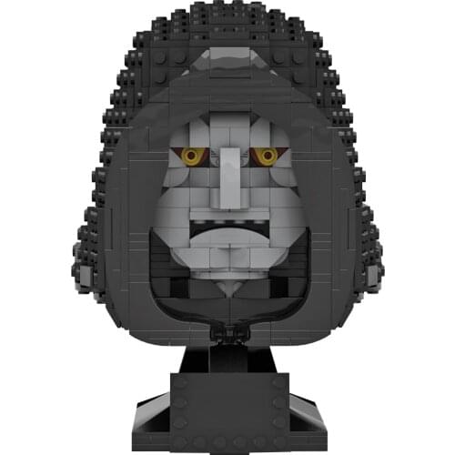 789Pcs MOC-72686 War Helmet DIY Building Block Kits Compatible with 75277/75304 (Licensed and Designed by Albo)