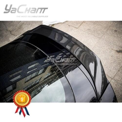 Car-Styling Carbon Fiber Wing Spoiler Fit For 2012-2015 A7 S7 RS7 Karztec Style Spoiler Wing Spoiler